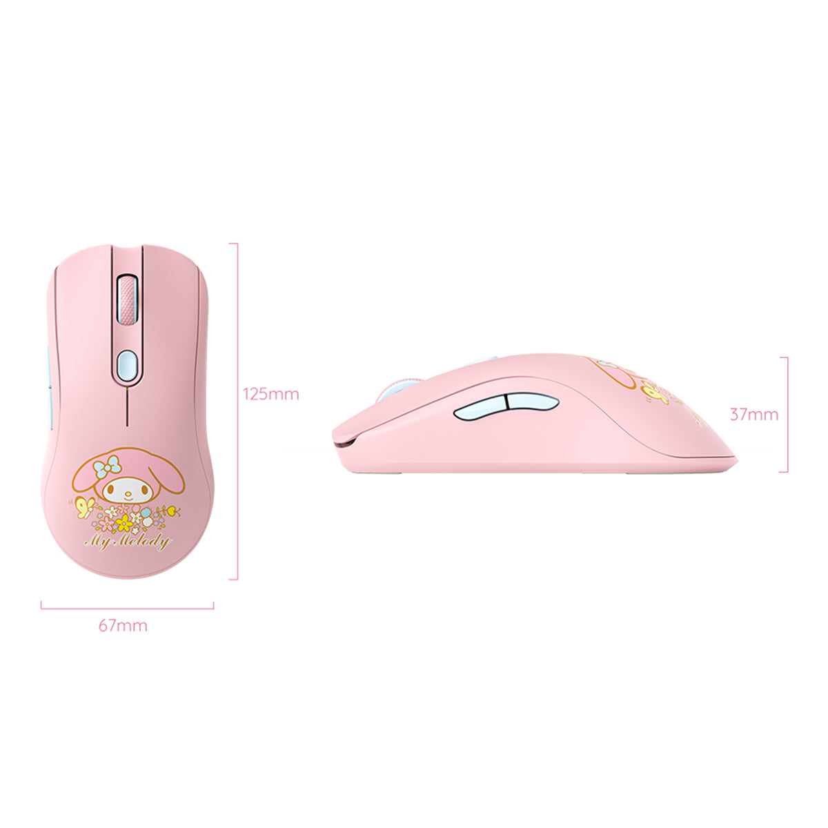 Akko AG ONE 8K Wireless Tri-Mode Gaming Mouse (My Melody)