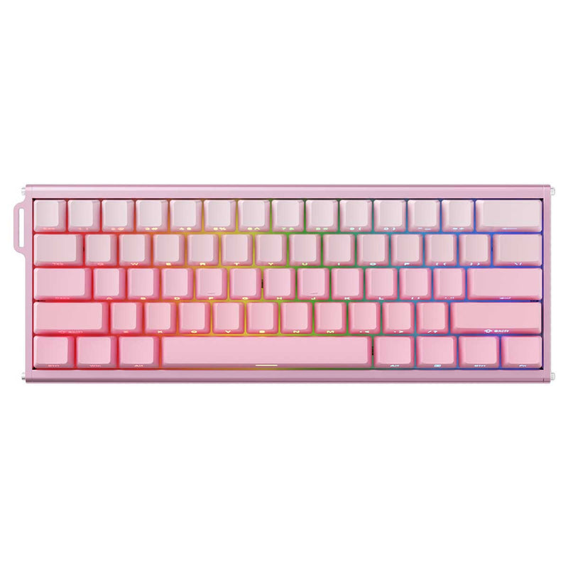Ajazz ALUX60 RGB Wired 61-Keys Hot-Swappable Mechanical Keyboard 