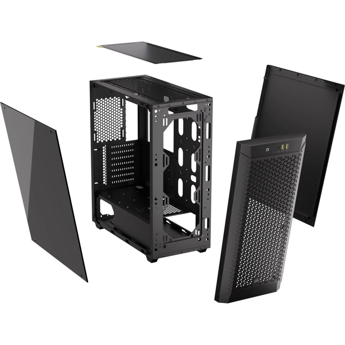 Corsair 480T Airflow Tempered Glass Mid-Tower Case (Black)
