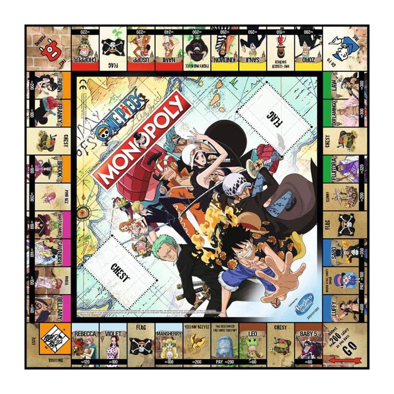 Monopoly One Piece Board Game