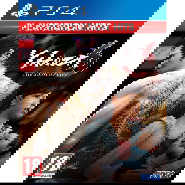 PS4 Yakuza 6 The Song of Life Reg.2 (Eng/EU) Playstation Hits