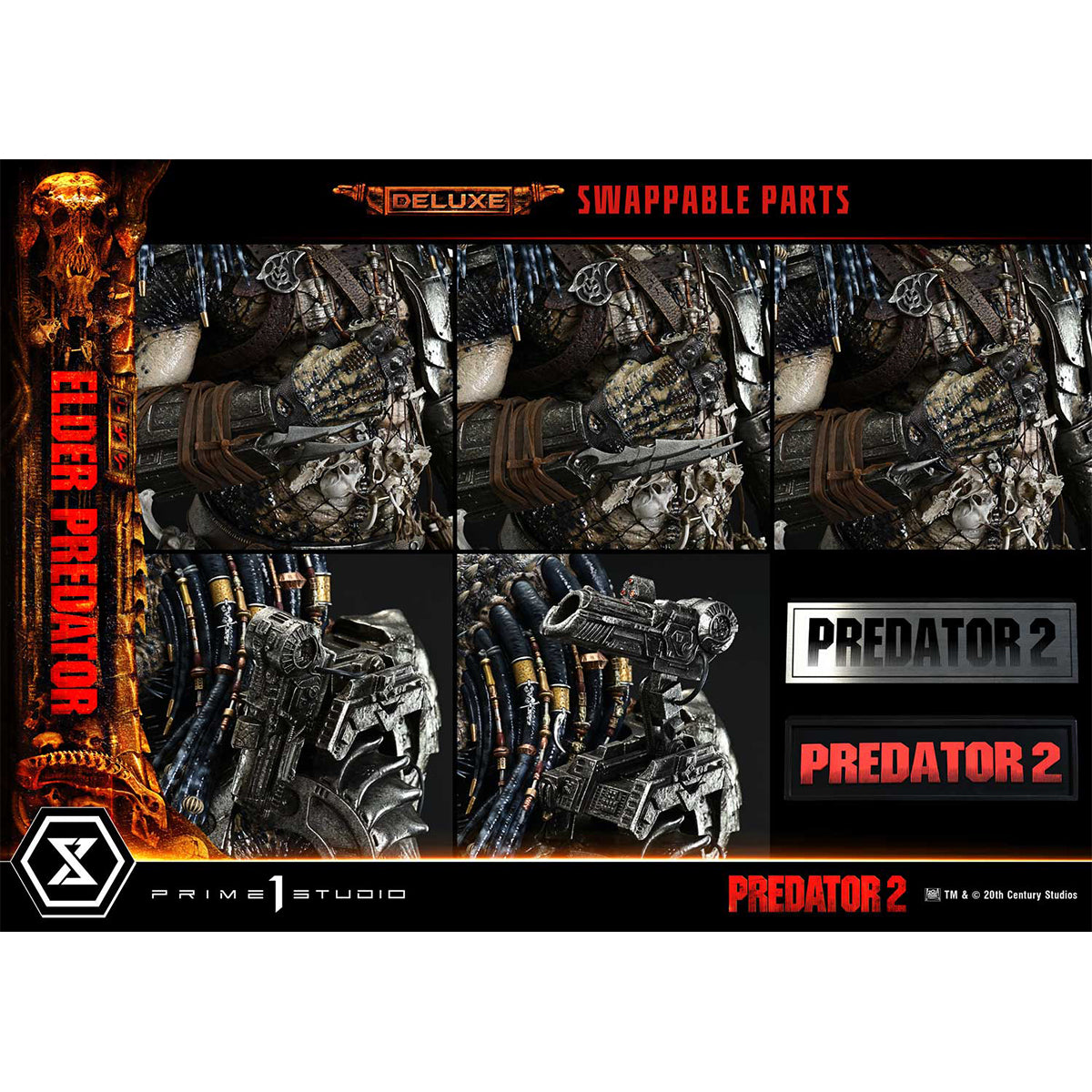 Museum Masterline Predator 2 (Film) Elder Predator