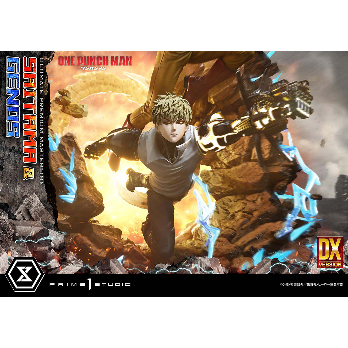 Ultimate Premium Masterline One-Punch Man Saitama & Genos | DataBlitz