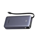 Ugreen 20000mAh 67W 1C1A Power Bank with Built-in Cable (3C Version) (PB550/85166B)
