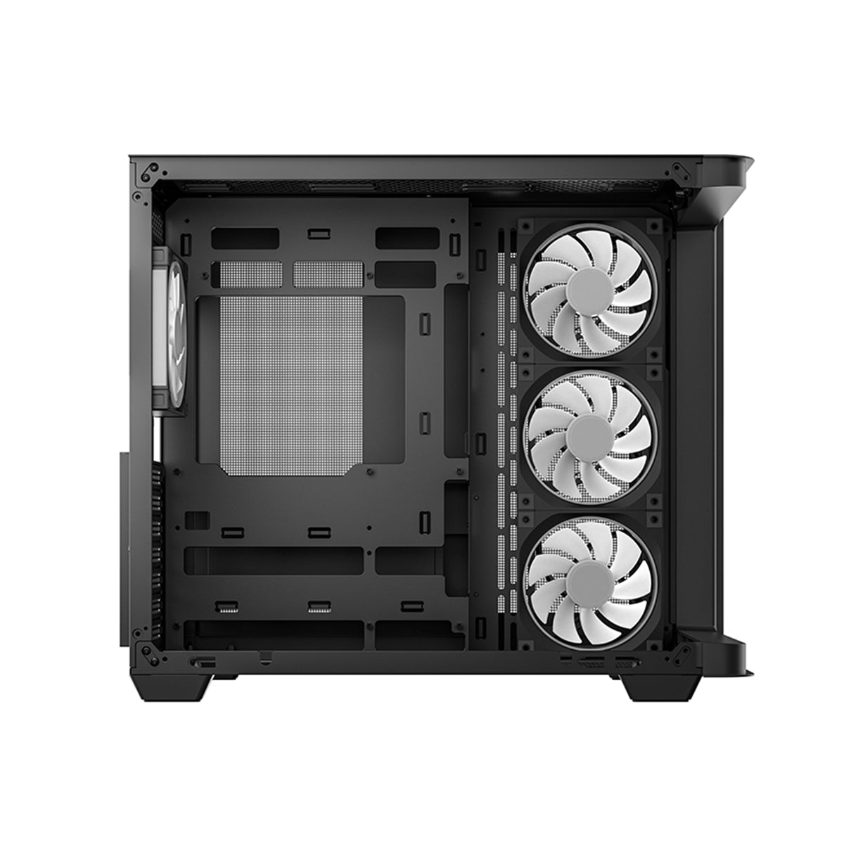 DeepCool CG530U 4F Panoramic Curved Glass Dual Chamber ATX PC Case 