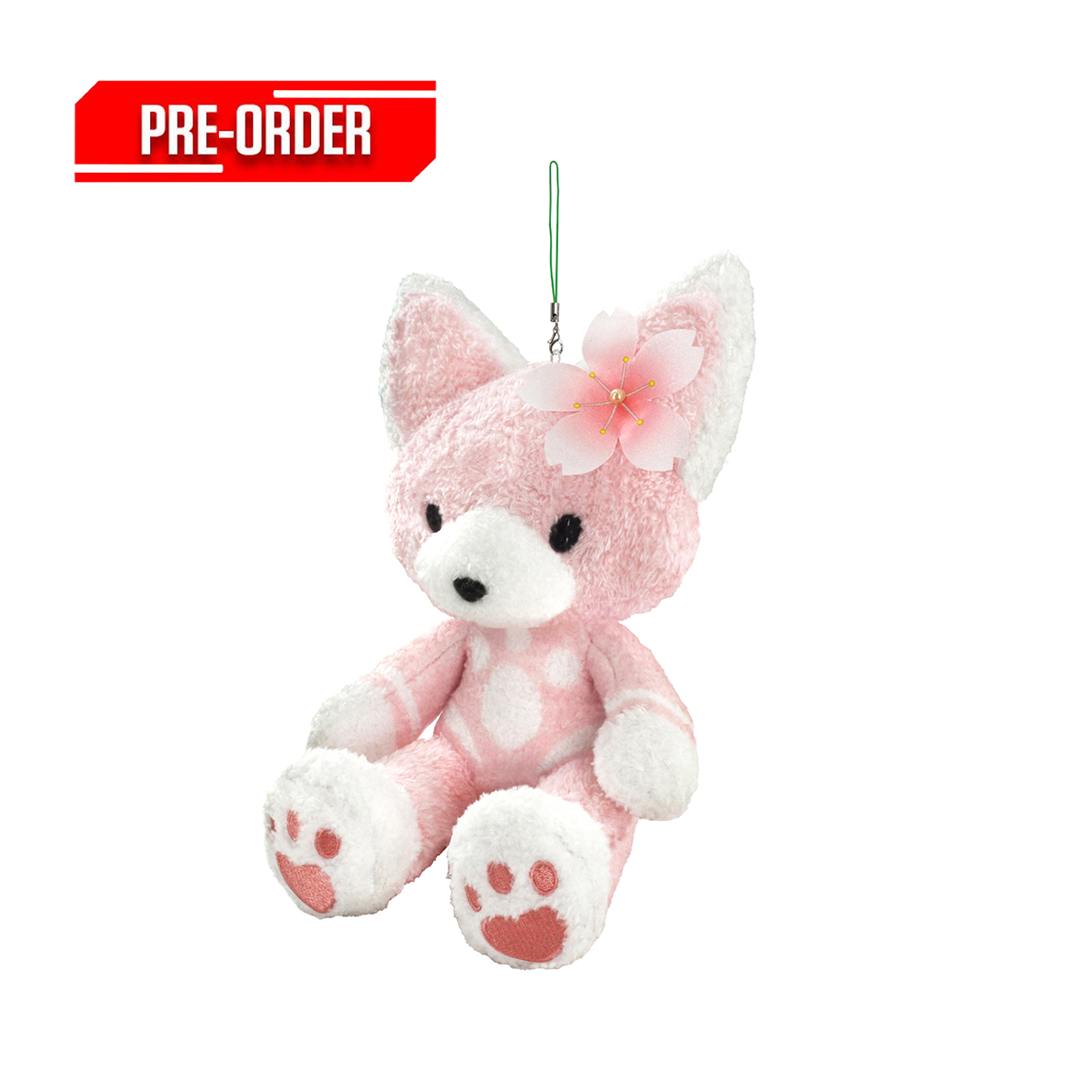 Monster Hunter Wilds Sakura Felyne Teddy