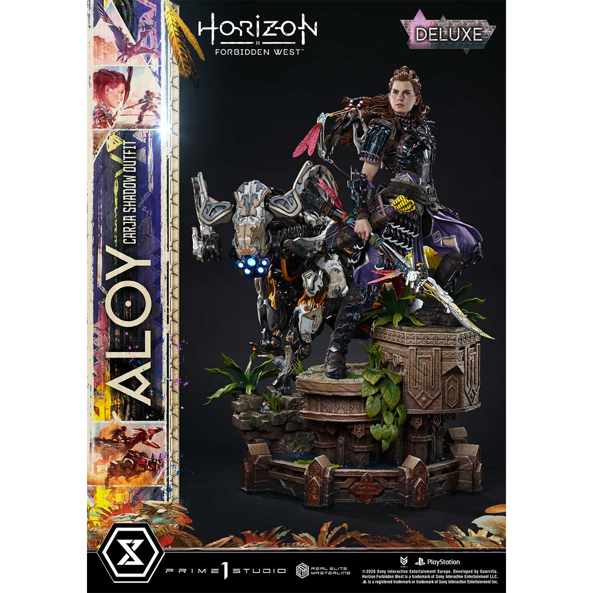Real Elite Masterline Horizon Forbidden West Aloy Carja Shadow Outfit