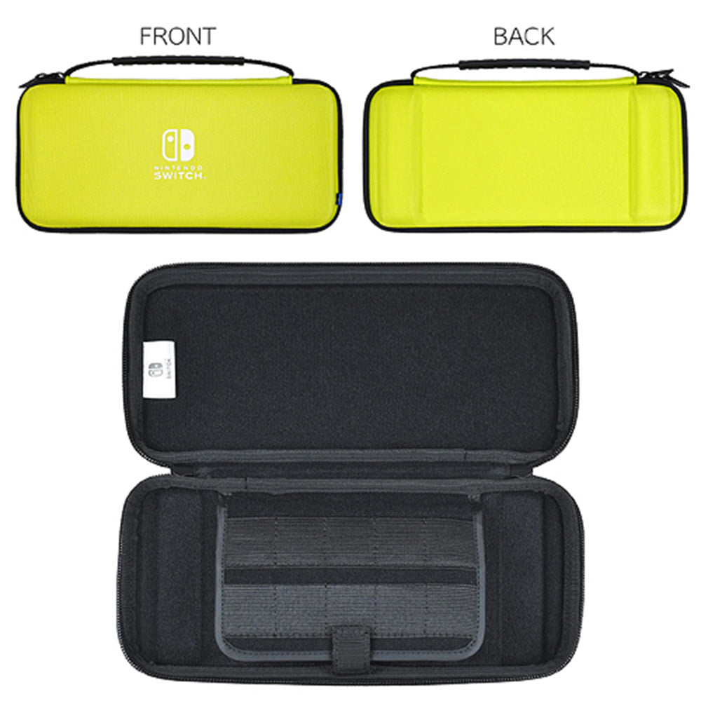 Hori NSW Slim Hard Pouch Plus For Nintendo Switch / Nintendo Switch OLED Model (Yellow) (NSW-822)