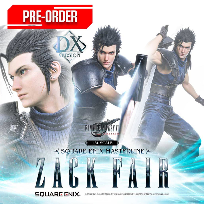 Square Enix Masterline Final Fantasy VII Rebirth Zack Fair (Deluxe Version) Pre-Order Payment