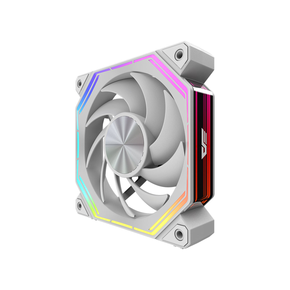 Darkflash Infinity 34 120MM A-RGB Cooling Fan (3-IN-1 Pack) (Black, White)