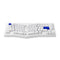 Akko ACR Pro Alice Plus Spray Painted Acrylic White Pre-Assembled Version RGB Mechanical Keyboard Hot-Swappable Gasket Mount (Akko Crystal Switches)