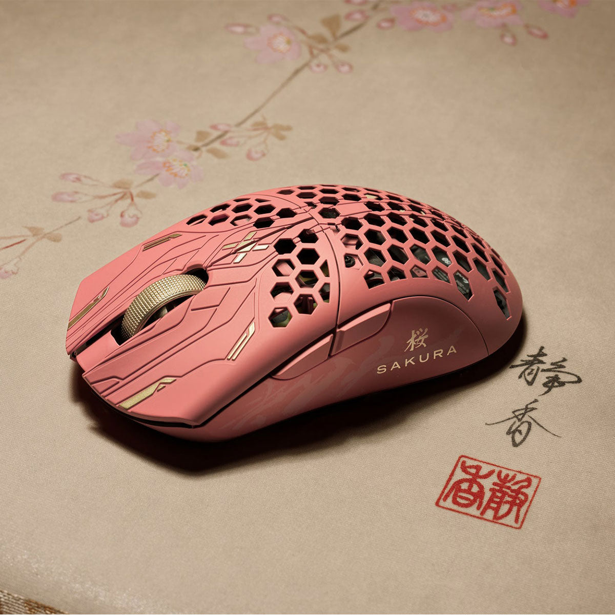 マウス・トラックボール finalmouse SAKURA classic Finalmouse ULX Sakura Wireless Gaming Mouse (Small, Medium, Classic)