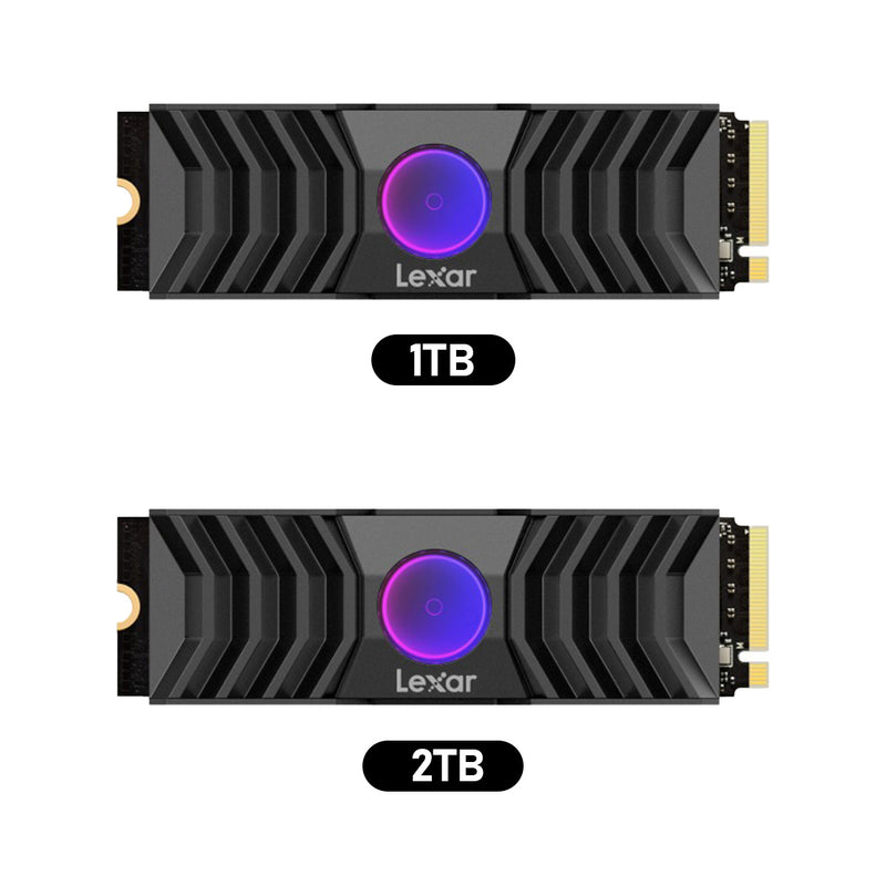 Lexar NM1090 with Heatsink M.2 2280 12000MB/s Read PCIe Gen5x4 NVMe SSD | DataBlitz