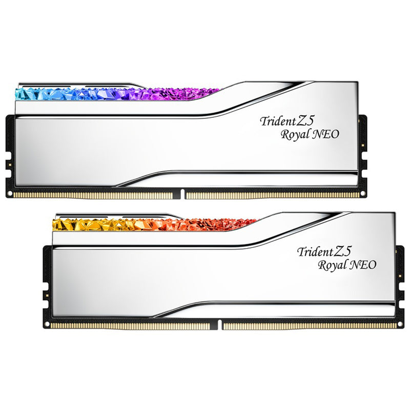 G.Skill Trident Z5 Royal Neo 64GB (2X32GB) DDR5-6000 CL30-36-36-96 1.40V AMD EXPO Desktop Memory (F5-6000J3036G32GX2-TR5NS)