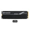 Transcend 250H M.2 2280 NVMe PCIe Gen4 x4 Internal Gaming SSD with Metal Heatsink - Compatible with PS5 (1TB, 2TB, 4TB) (TS1TMTE250H, TS2TMTE250H, TS4TMTE250H)