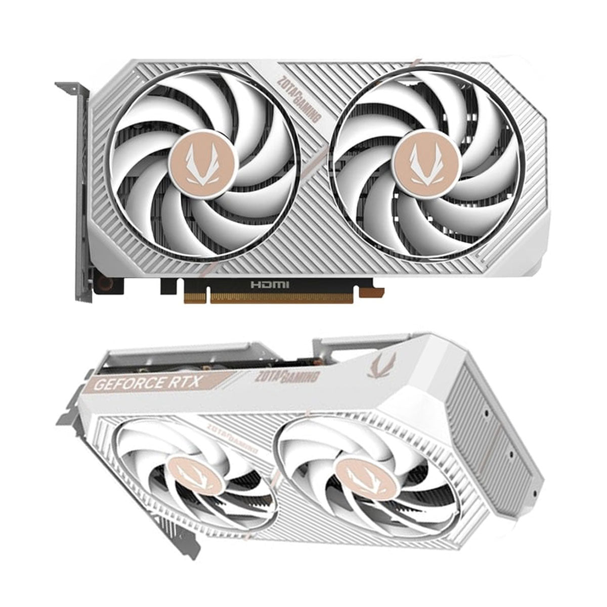 Zotac Gaming GeForce RTX 5050 8GB Twin Edge OC GDDR6 Graphics Card (White) (ZT-B50500Q-10M)