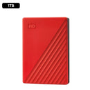 WD My Passport External Hard Drive 3.0 (Red) (1TB, 2TB)