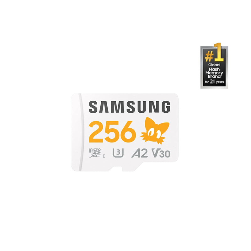 Samsung Pro Plus Sonic The Hedgehog UHS-I 180MB/s Read microSDXC Card with Adapter (256GB, 512GB, 1TB)