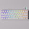 MonsGeek FUN60 Pro SP Shine-Through White Multi-Mode RGB Mechanical Keyboard 