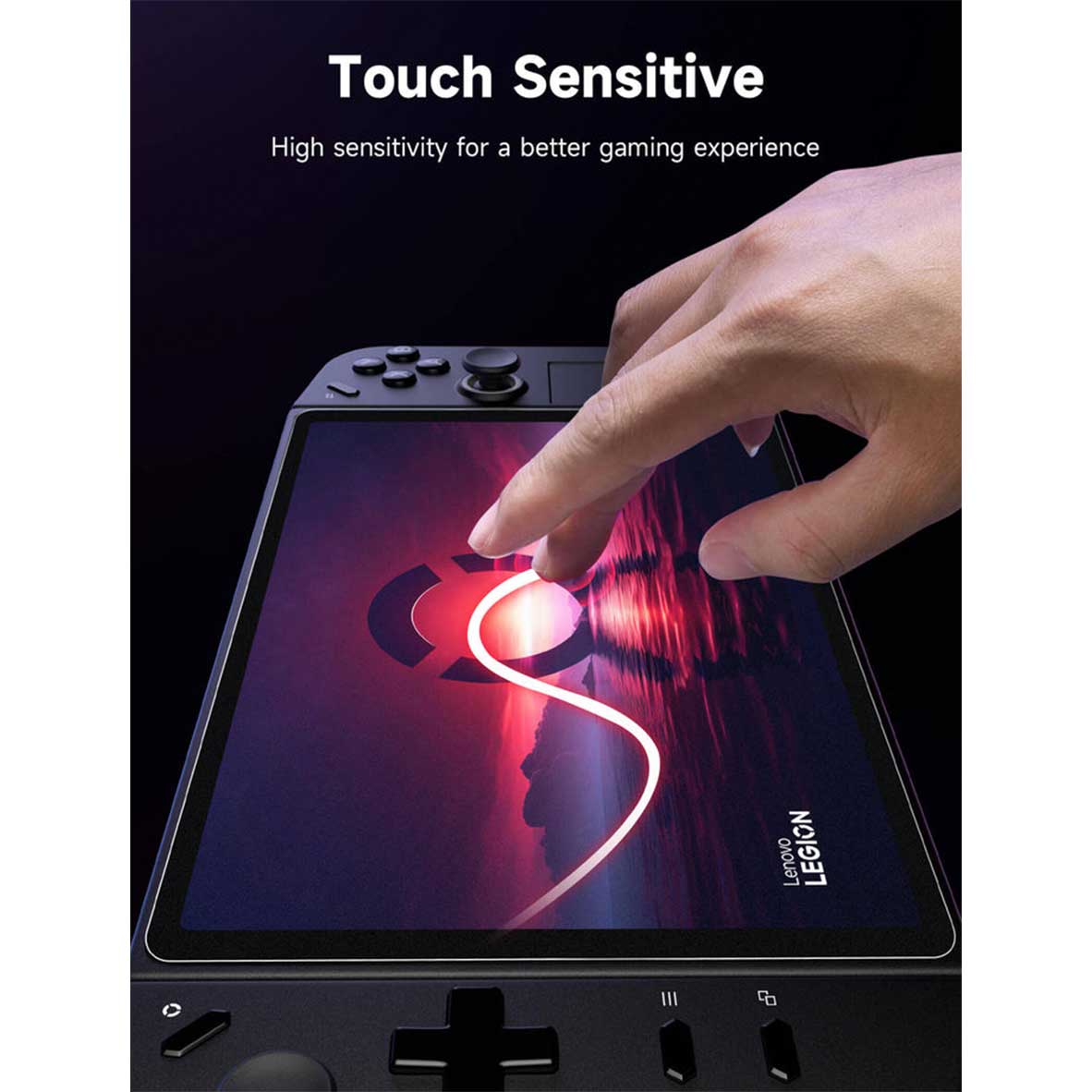 JSAUX Ultra Clear Anti-Glare Screen Matte Protector for Legion Go 2-Pack (GP0117)