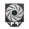 Deepcool AG400 Digital Plus Dual-Fan Single Tower CPU Cooler With A Temperature Display (Black)