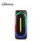 Oudiobop BK-8862 8"x2 RGB Bluetooth Speaker (Black)