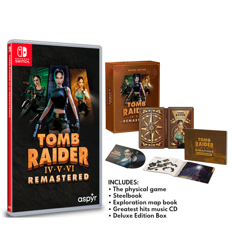 Nintendo Switch Tomb Raider IV-V-VI Remastered Deluxe Edition (Eng/EU)