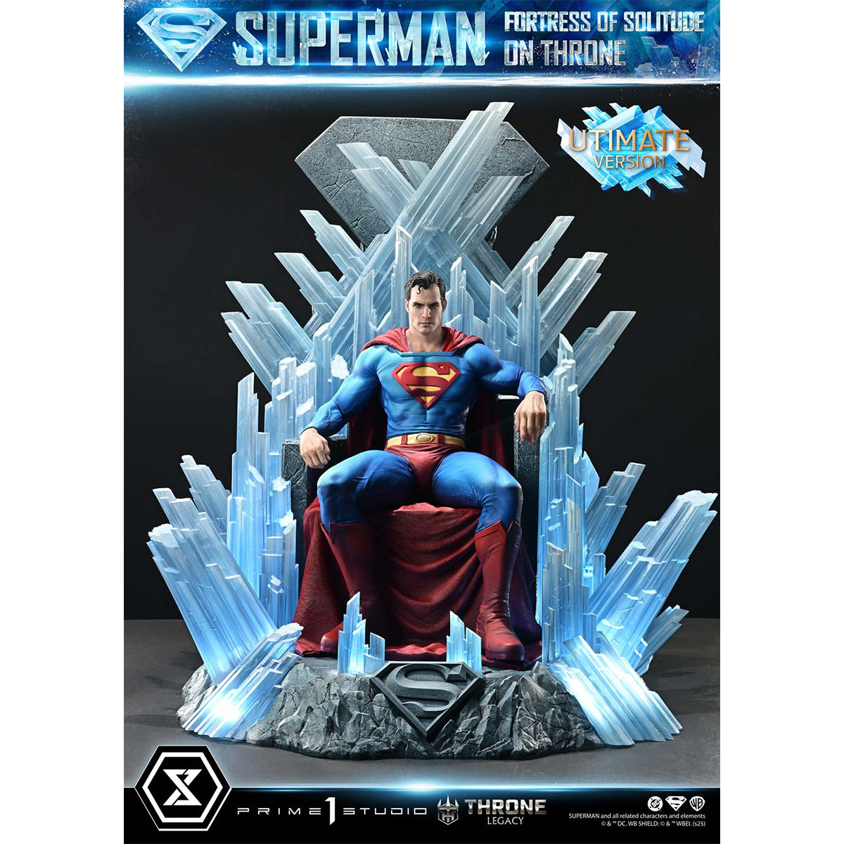 Throne Legacy Superman (Comics) Superman Fortress of Solitude on Throne | DataBlitz