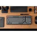 Keychron K4 Max QMK Fully Assembled Hot-Swappable RGB Backlight 96% Wireless Mechanical Keyboard - Black