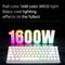 Ajazz ALUX68 Max RGB Wired 68-Keys Aluminum CNC Case Hot-Swappable Mechanical Keyboard (White) (Kotec Switch)