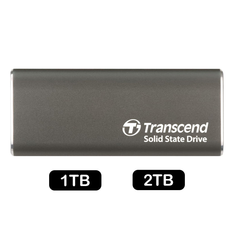 Transcend ESD265C Dual USB 10Gbps Read up to 1050MB/s Type-C Portable SSD | DataBlitz