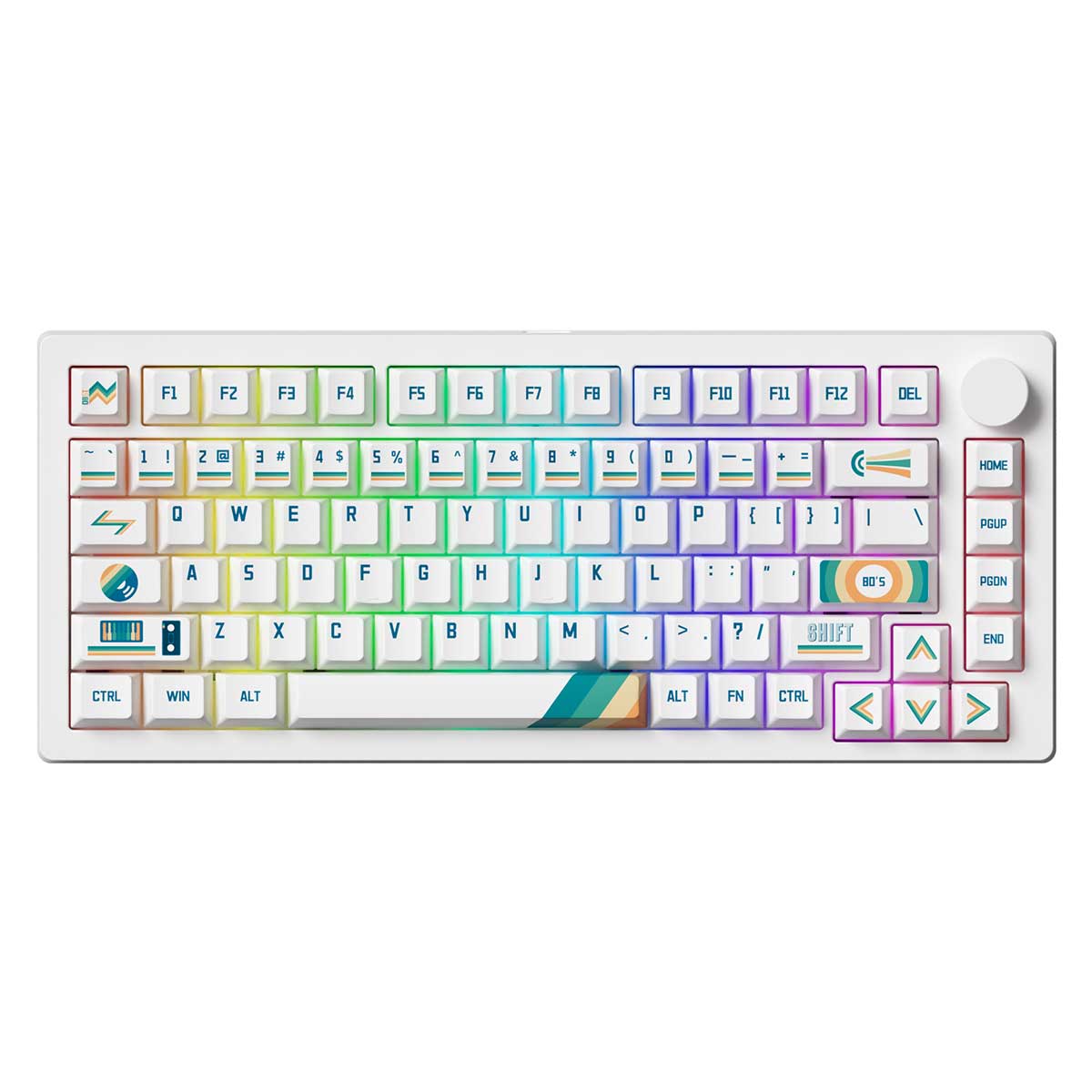 MonsGeek M1 V5 VIA 1980s Aluminum Case Multi-Mode RGB Hot-Swappable Mechanical Keyboard