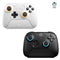8BitDo Ultimate 2 Bluetooth Controller with TMR Joysticks, Switchable Hall Effect/Tactile Triggers, Vibration & Motion Control, RGB Fire Ring with Charging Dock for Nintendo Switch/Windows PC/N-Switch Pro Controller (Black, White) (80ND)