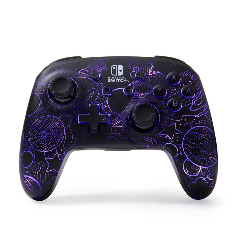 PowerA Lumectra Enhanced Wireless Controller For Nintendo Switch (Galactic Vortex)