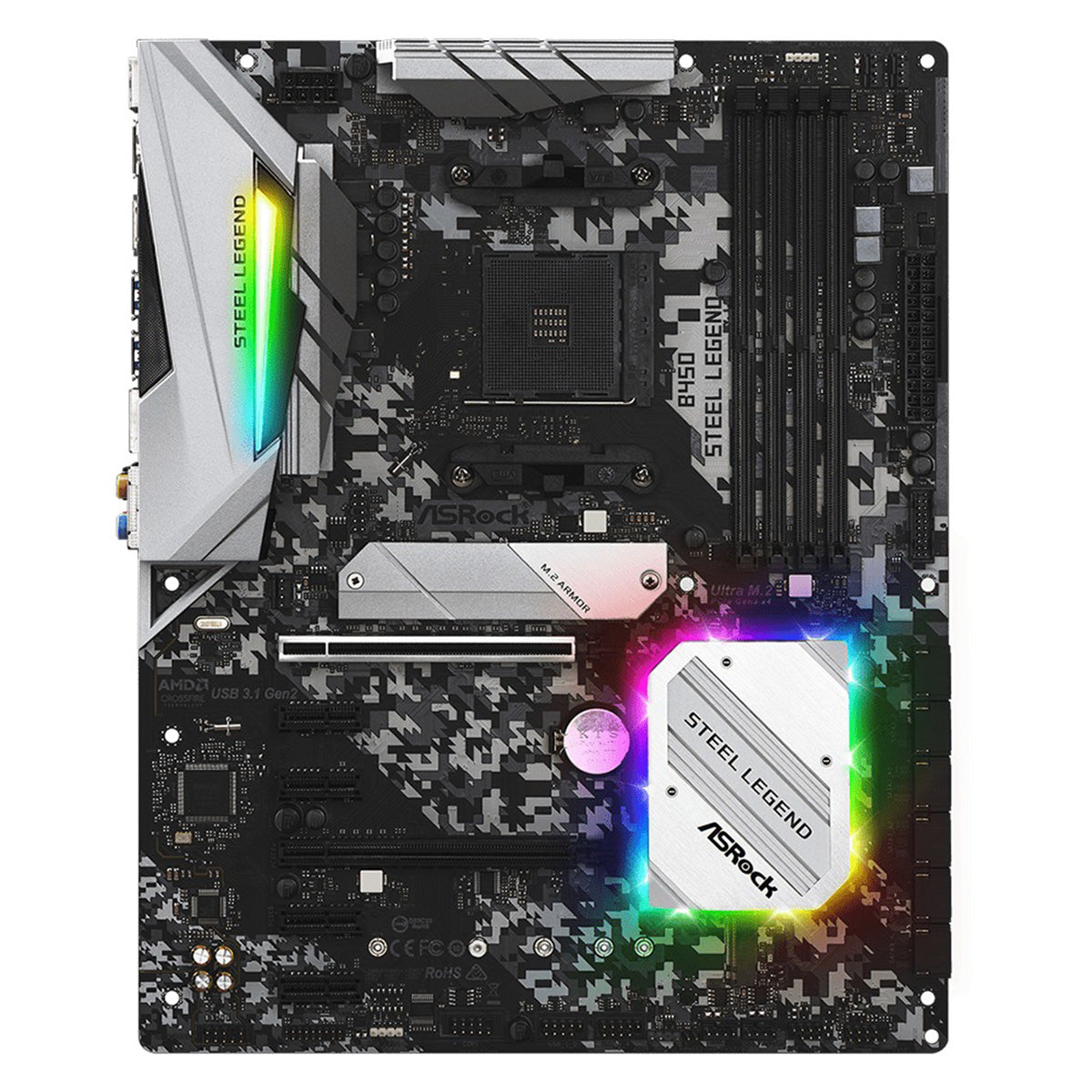Asrock B450 Steel Legend DDR4 Motherboard