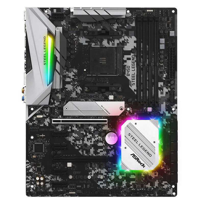 Asrock B450 Steel Legend DDR4 Motherboard