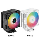 Deepcool AG400 Digital ARGB Single Tower CPU Cooler With A Temperature Display 