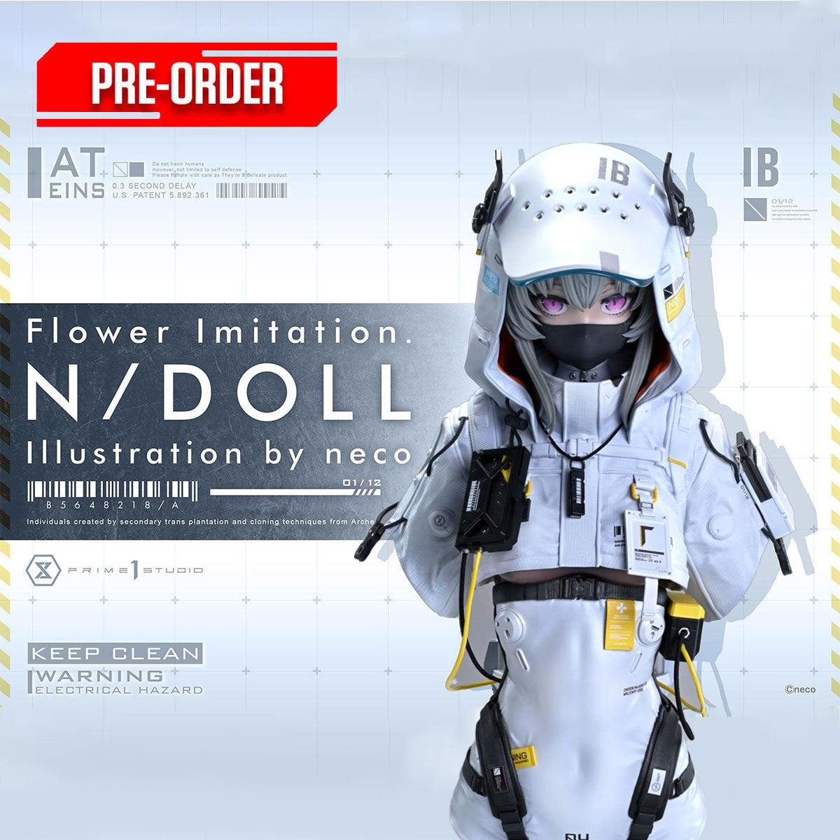 Concept Masterline Flower Imitation. N/DOLL (CMNECO-01) Pre-Order Downpayment