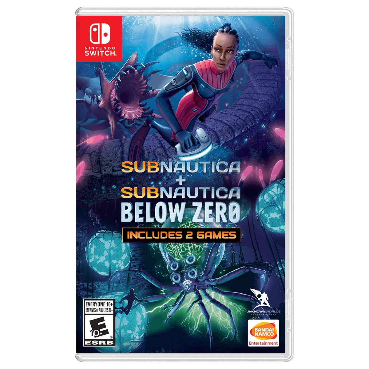 DATABLITZ | NINTENDO SWITCH SUBNAUTICA + SUBNAUTICA BELOW ZERO