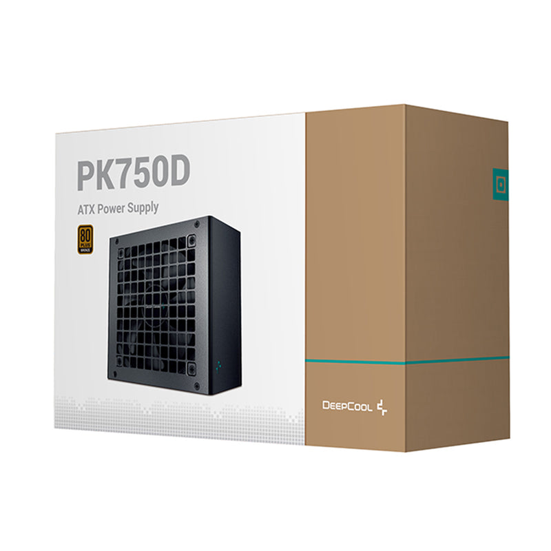 Deepcool PK750D 750W 80+ Bronze ATX Power Supply (R-PK750D-FA0B-JP)