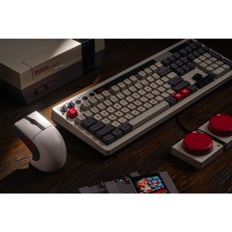 8Bitdo Retro R8 Tri-Mode Mouse with Charging Dock N Edition (85CB)