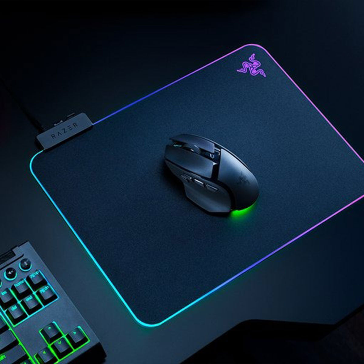 Razer Basilisk V4 HyperSpeed Customizable Wireless Ergonomic Gaming Mouse 