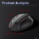 E-Yooso X-45 Tri-Mode Mouse (Black) - DataBlitz