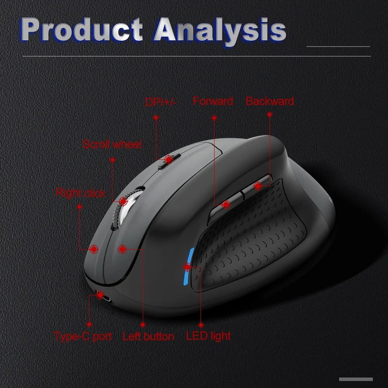 E-Yooso X-45 Tri-Mode Mouse (Black) - DataBlitz