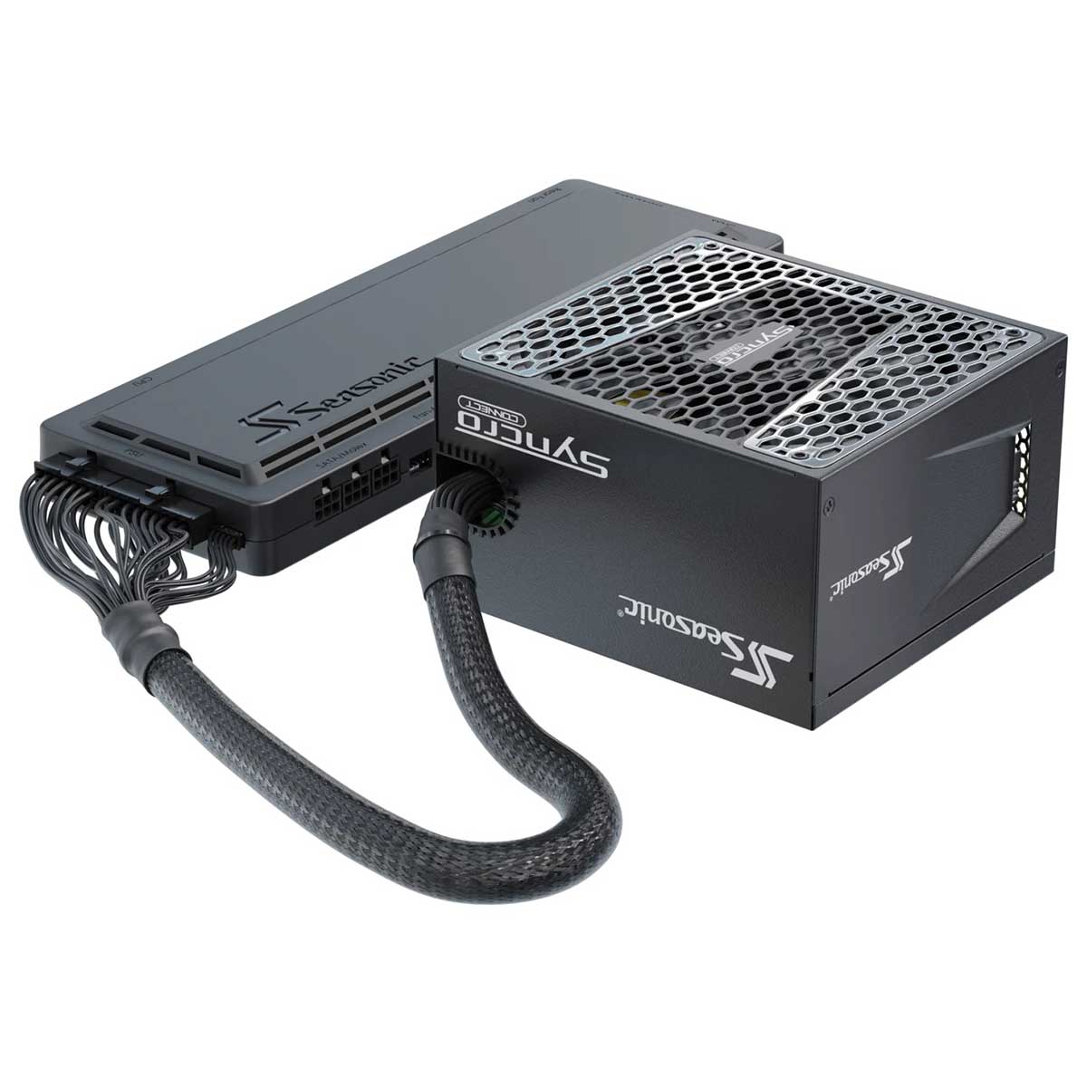 Seasonic Syncro Q704 Aluminum Mid Tower PC Case + DGC-750 750W 80+ Gold Power Supply (SSR-750FA2)
