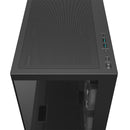 DeepCool CG380 3F Panoramic Dual Tempered Glass MATX Case (Black, White)