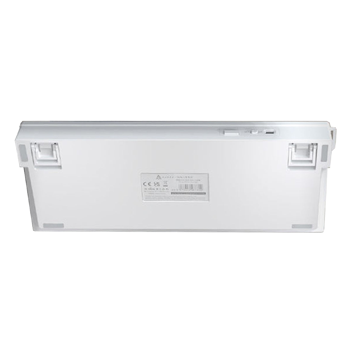 Ajazz AF82 White Light 82 Keys Wired Hot-Swappable Mechanical Keyboard (Light Grey/White/Orange)
