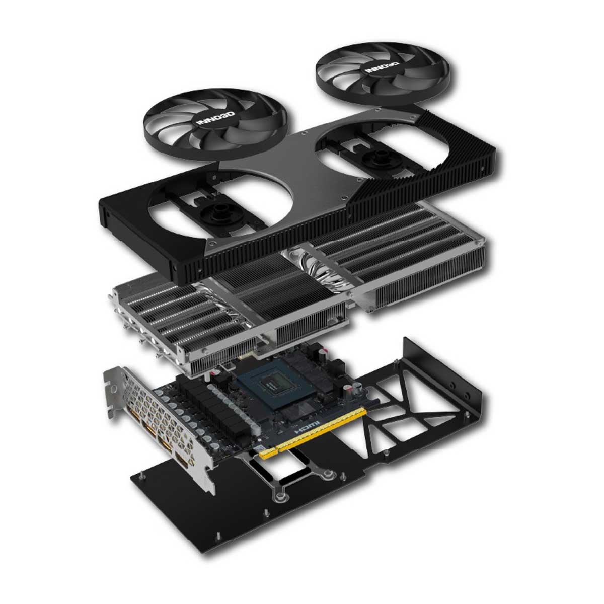 INNO3D GeForce RTX 5070 Twin X2 OC 12GB GDDR7 Graphics Card (N50702-12D7X-195064N)