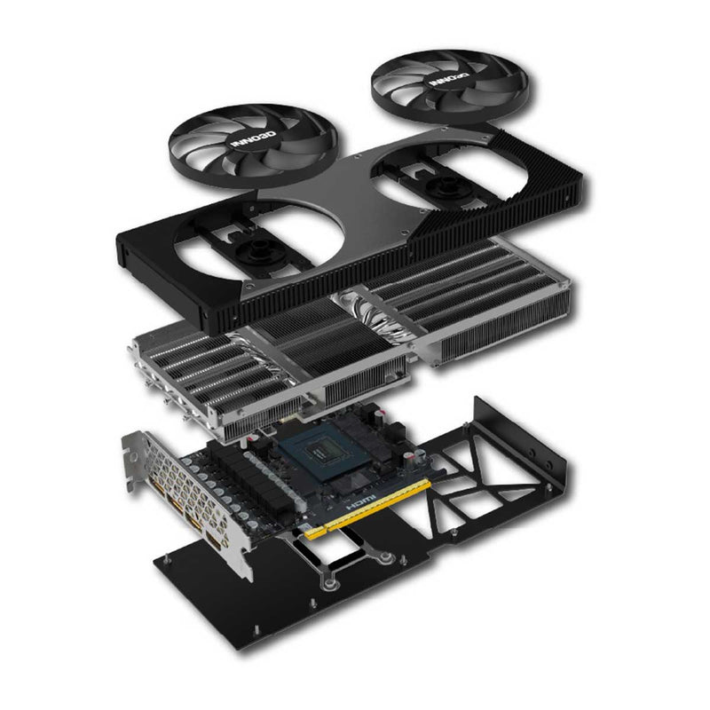 INNO3D GeForce RTX 5070 Twin X2 OC 12GB GDDR7 Graphics Card (N50702-12D7X-195064N)