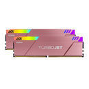 AGI TurboJet UD858 RGB 32GB (16GBx2) DDR5 6800MHz CL34 1.4V Gaming Memory Modules (Rose Gold) (AGI6JPI16UD858-DC)
